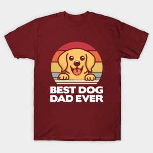 Best Dog Dad Ever Labrador T-Shirt